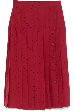 Alessandra Rich Gonna midi a pois
