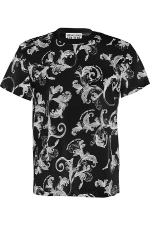 VERSACE T-shirt con stampa all-over