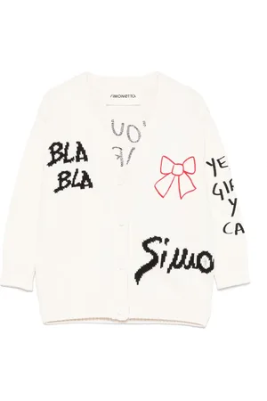 Simonetta Cardigan con ricamo