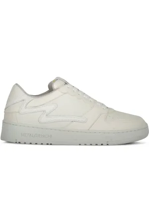 METAL GIENCHI Sneakers in pelle con logo