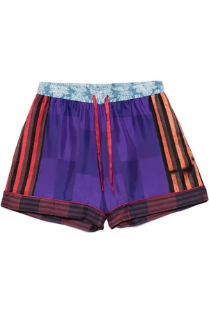 PIERRE-LOUIS MASCIA Shorts in seta