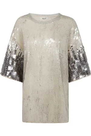 AVIÙ T-shirt con paillettes