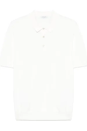 Boglioli Polo in cotone con ricamo logo