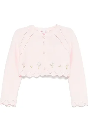 PATACHOU Cardigan con ricamo a fiori