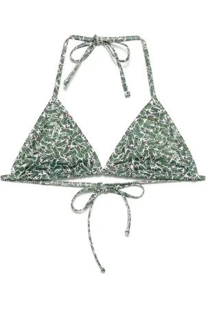 Lacoste Top bikini con stampa