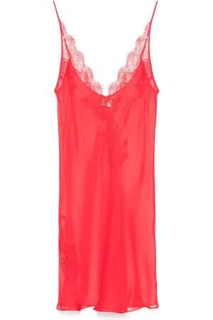 CARINE GILSON Sottoveste in pizzo Calais-Caudry