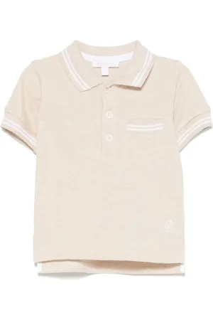PATACHOU Polo in cotone con ricamo logo