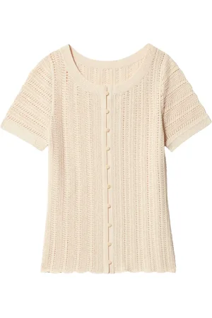 Claudie Pierlot Blusa in maglia traforata