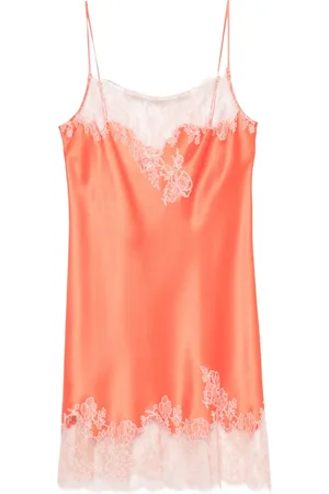 CARINE GILSON Sottoveste in pizzo Calais-Caudry