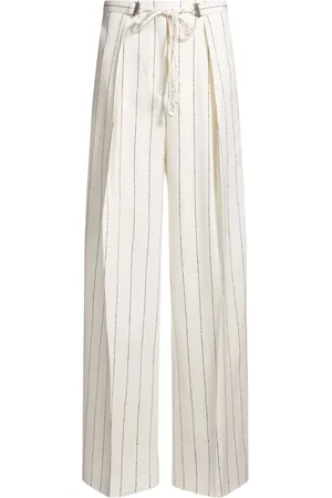 HUGO BOSS Pantaloni in misto lino