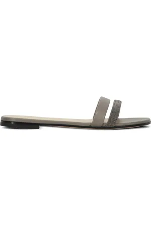 Fabiana Filippi Sandali slides con strass