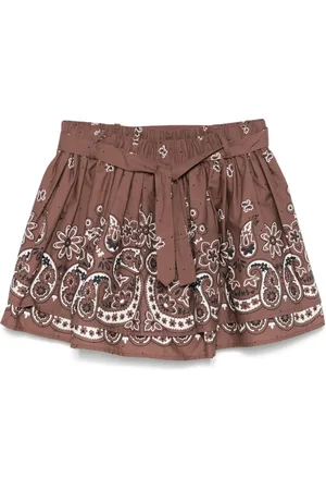 Maje Shorts con stampa bandana