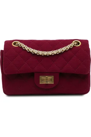 CHANEL Borsa a spalla 2.55 Reissue Double Flap mini in jersey trapuntato 2012-2013