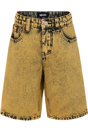 Molo Shorts denim al ginocchio