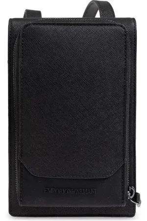 Emporio Armani Borsa messenger con logo