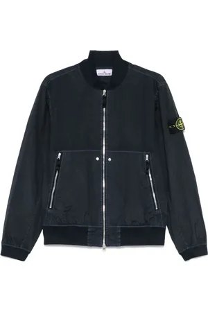 Stone Island Bomber con applicazione Compass