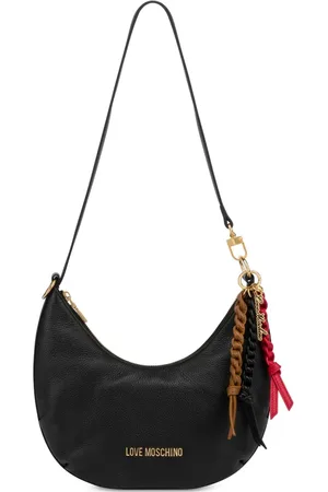 Moschino Borsa a spalla con logo