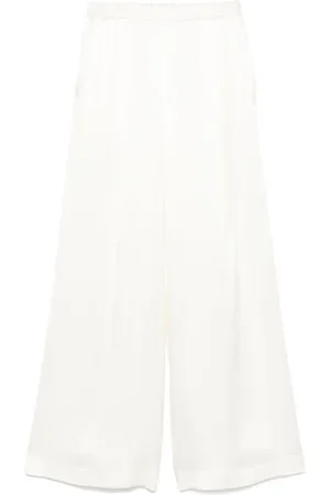 CARINE GILSON Pantaloni a gamba ampia