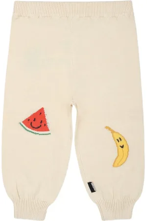 Molo Leggings con intarsi in maglia