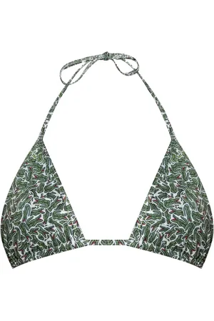 Lacoste Top bikini con stampa