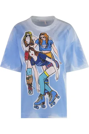 See by Chloé T-shirt oversize con stampa grafica