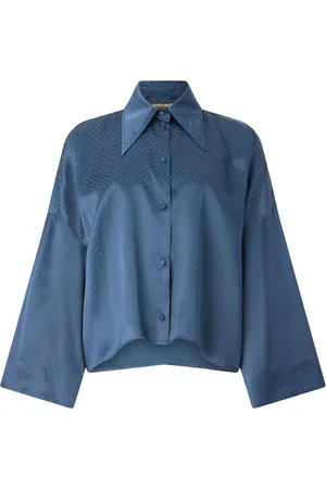 Roberto Cavalli Camicia con stampa effetto pelle di serpente