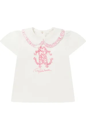 Roberto Cavalli T-shirt con monogramma
