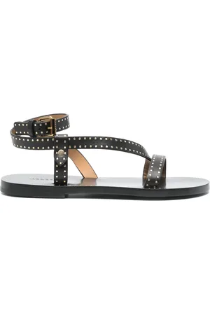 Isabel Marant Sandali in pelle con borchie