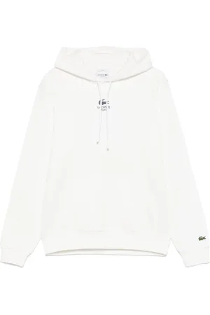 Lacoste Felpa in cotone con cappuccio