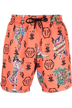 Philipp Plein Costume da bagno con stampa