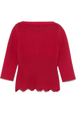 Alaïa Top con peplum anni 2000