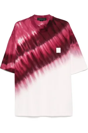 Federico Cina T-shirt con fantasia tie-dye