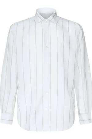 ELEVENTY Camicia gessata