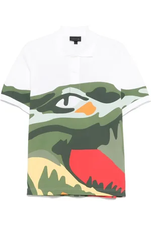 Lacoste Polo con stampa coccodrillo