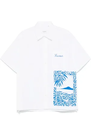 LANEUS Camicia con stampa