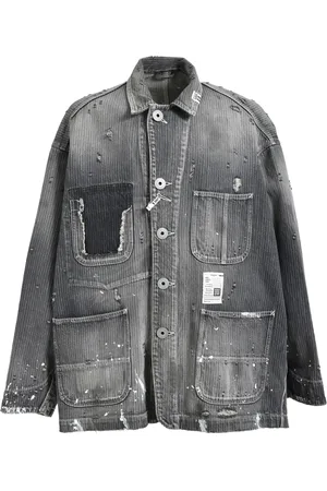 Maison Mihara Yasuhiro Giacca-camicia in denim