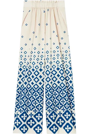 Claudie Pierlot Pantaloni in cotone con stampa
