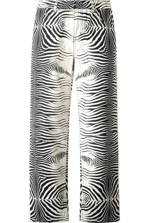 Roberto Cavalli Pantaloni con stampa Tigress