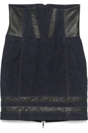 MITILIANE COUTURE Minigonna a vita alta