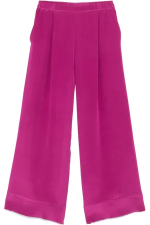 CARINE GILSON Pantaloni a gamba ampia