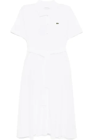 Lacoste Abito midi in cotone