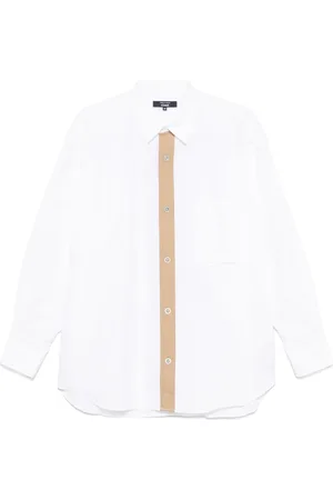 Comme des Garçons Camicia con dettagli a contrasto