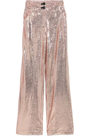 MITILIANE COUTURE Pantaloni con paillettes