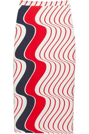 Msgm Gonna a matita con stampa