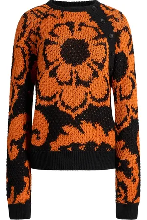 Etro Maglione a fiori jacquard