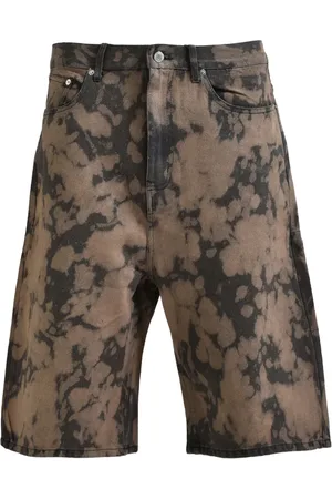 Breathe Shorts in cotone con fantasia tie-dye