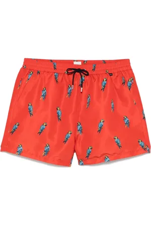 Paul Smith Costume da bagno con stampa pappagalli