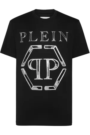 Philipp Plein T-shirt Strass Hexagon