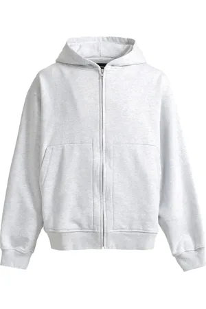 Breathe Felpa in cotone con cappuccio e zip
