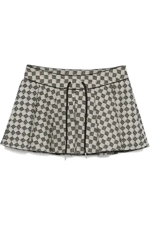 MISBHV Minigonna con monogramma jacquard